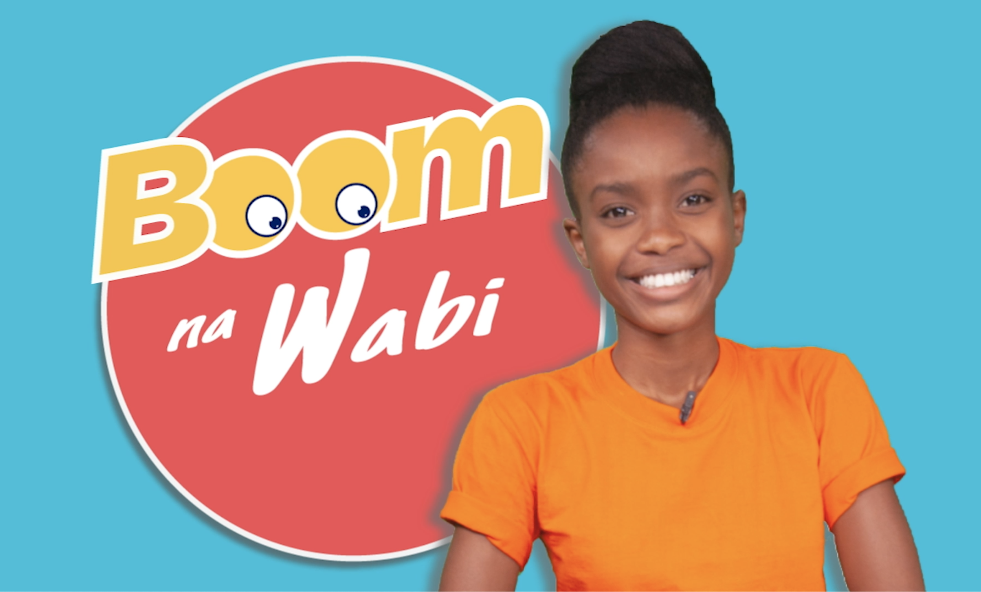 Boom! na Wabi Title Card Boom! na Wabi Title Card
